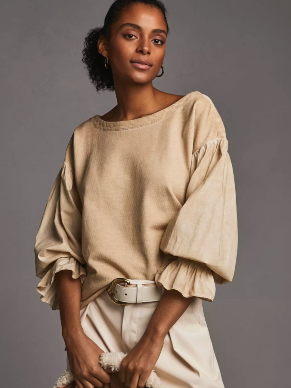 Anthropologie, Pilcro Mixed-Media Pullover. M